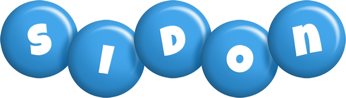 Sidon candy-blue logo