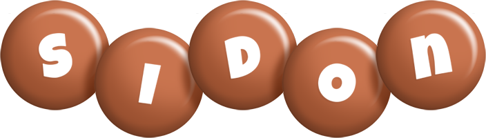 Sidon candy-brown logo