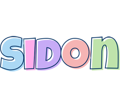 Sidon pastel logo