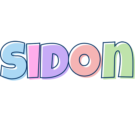 Sidon pastel logo