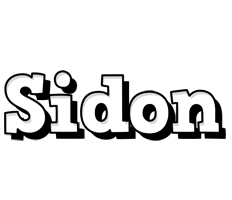 Sidon snowing logo