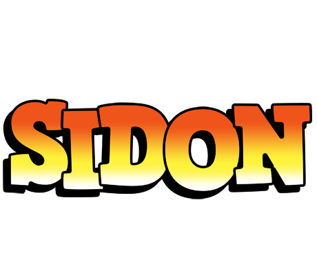 Sidon sunset logo