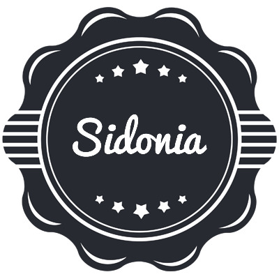Sidonia badge logo