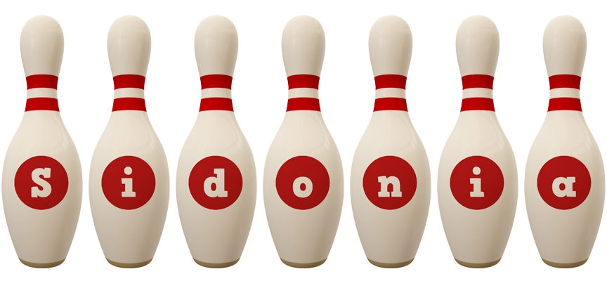 Sidonia bowling-pin logo