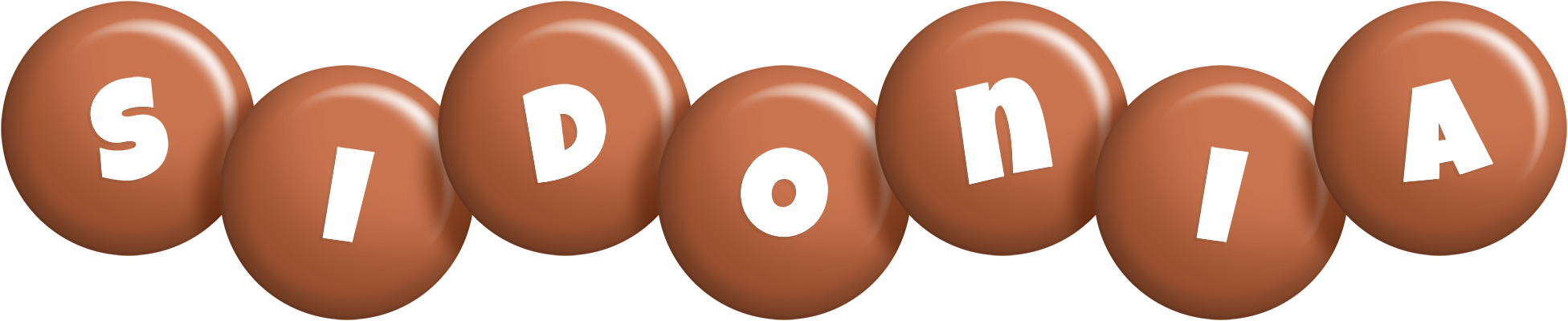 Sidonia candy-brown logo