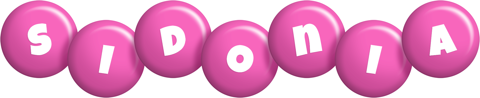 Sidonia candy-pink logo