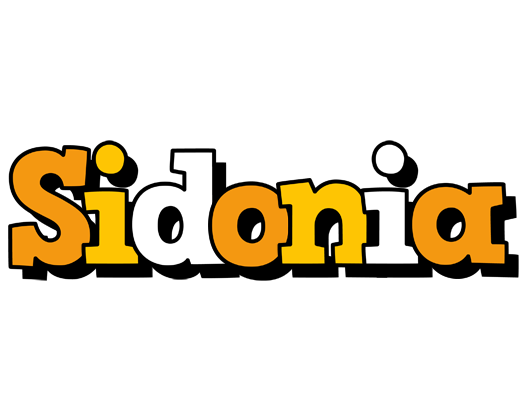 Sidonia cartoon logo