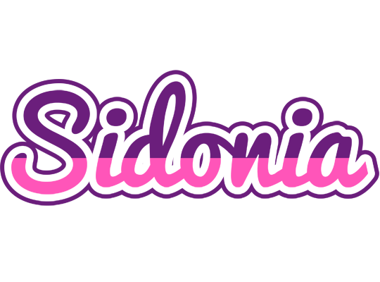 Sidonia cheerful logo