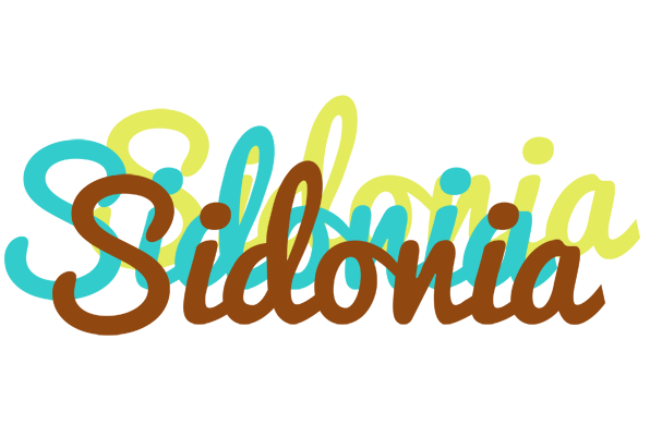 Sidonia cupcake logo