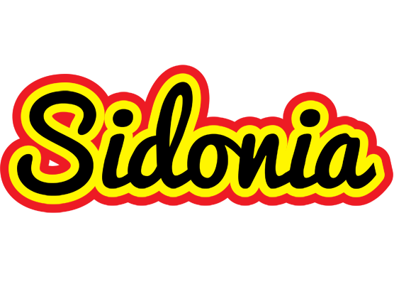 Sidonia flaming logo