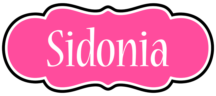 Sidonia invitation logo
