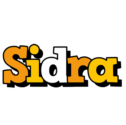 Sidra cartoon logo