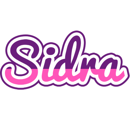 Sidra cheerful logo