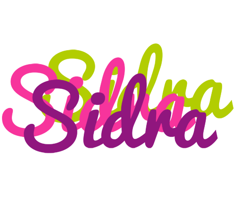 Sidra flowers logo