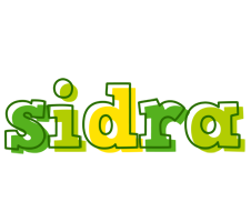 Sidra juice logo