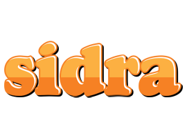 Sidra orange logo