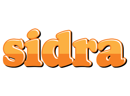 Sidra orange logo