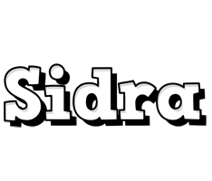 Sidra snowing logo