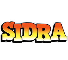 Sidra sunset logo