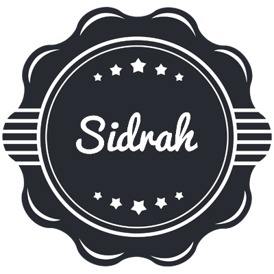 Sidrah badge logo