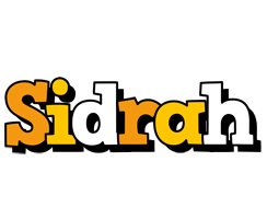 Sidrah cartoon logo