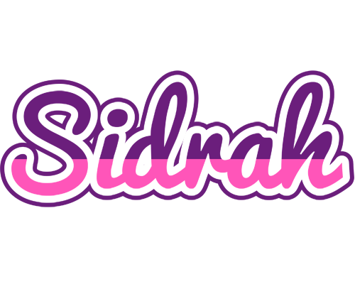 Sidrah cheerful logo