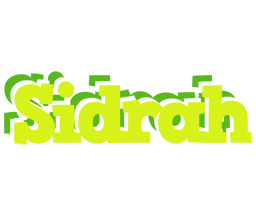 Sidrah citrus logo