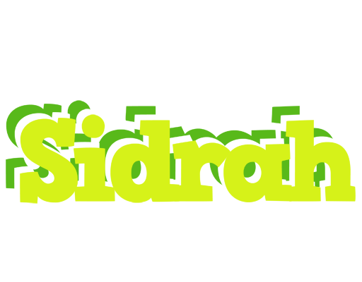 Sidrah citrus logo