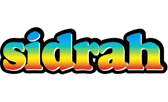 Sidrah color logo