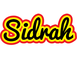 Sidrah flaming logo