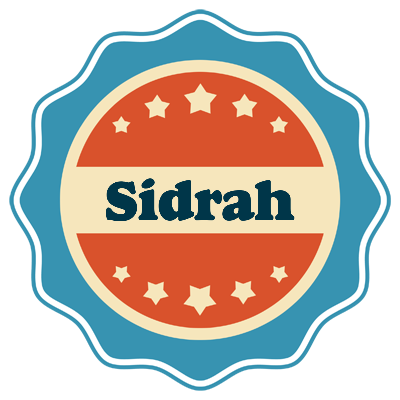 Sidrah labels logo