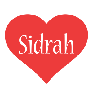 Sidrah love logo