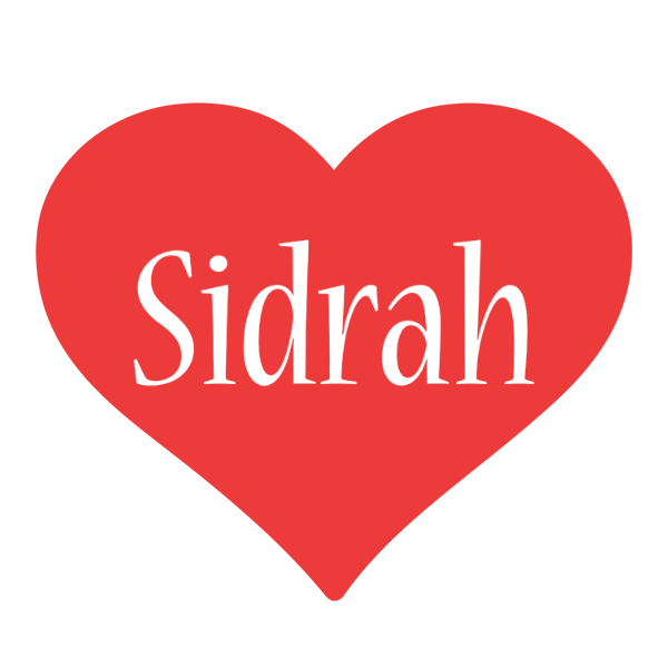 Sidrah love logo