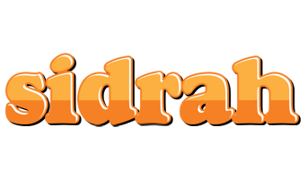 Sidrah orange logo