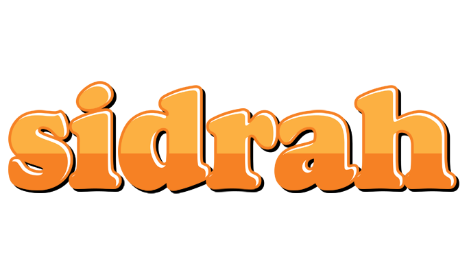 Sidrah orange logo