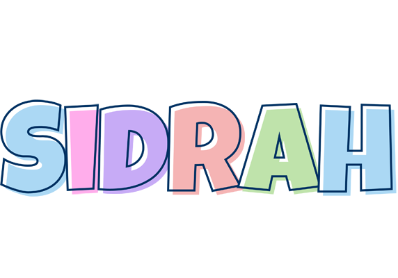 Sidrah pastel logo