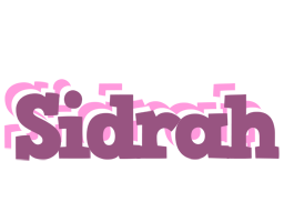 Sidrah relaxing logo