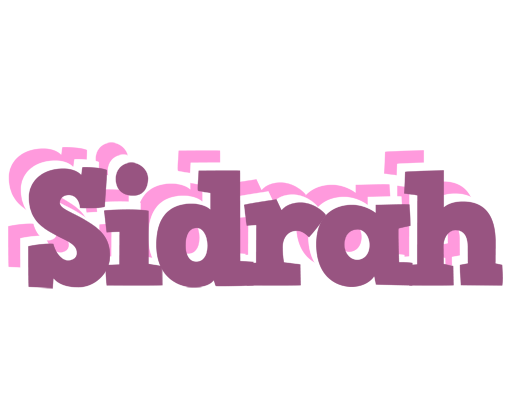 Sidrah relaxing logo