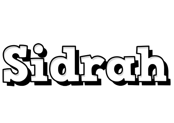 Sidrah snowing logo