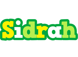 Sidrah soccer logo