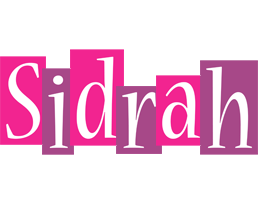 Sidrah whine logo