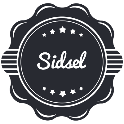 Sidsel badge logo