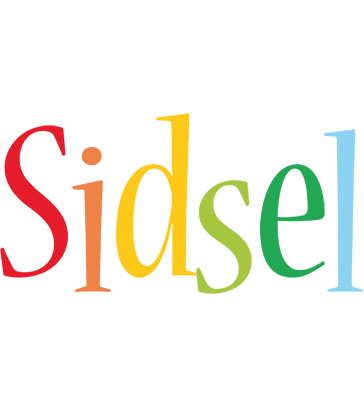 Sidsel birthday logo