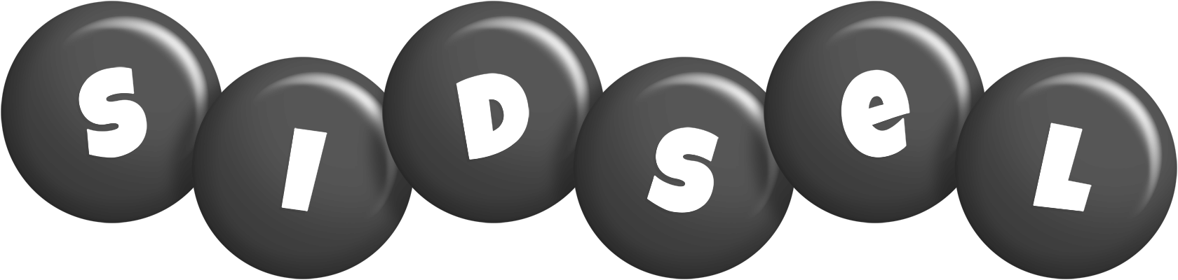 Sidsel candy-black logo