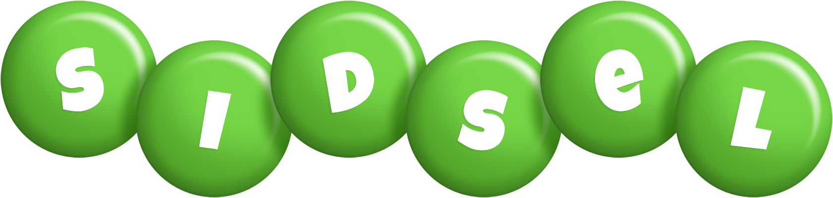 Sidsel candy-green logo