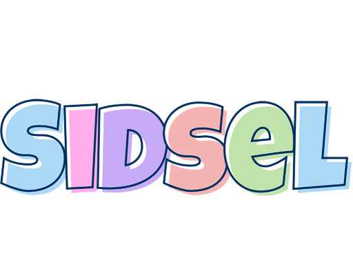 Sidsel pastel logo