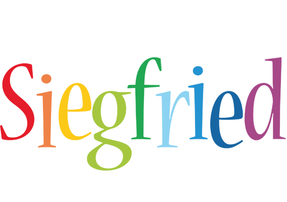 Siegfried birthday logo