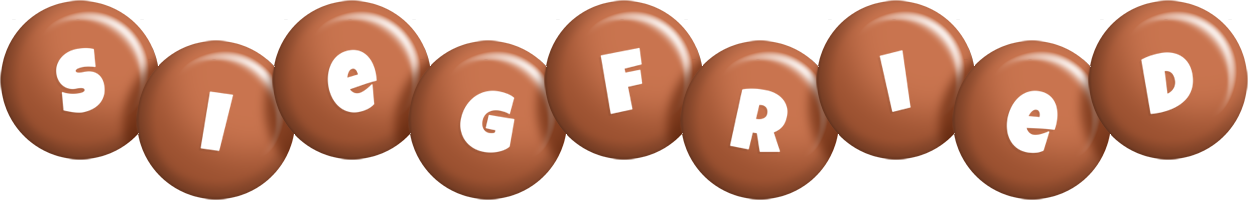 Siegfried candy-brown logo