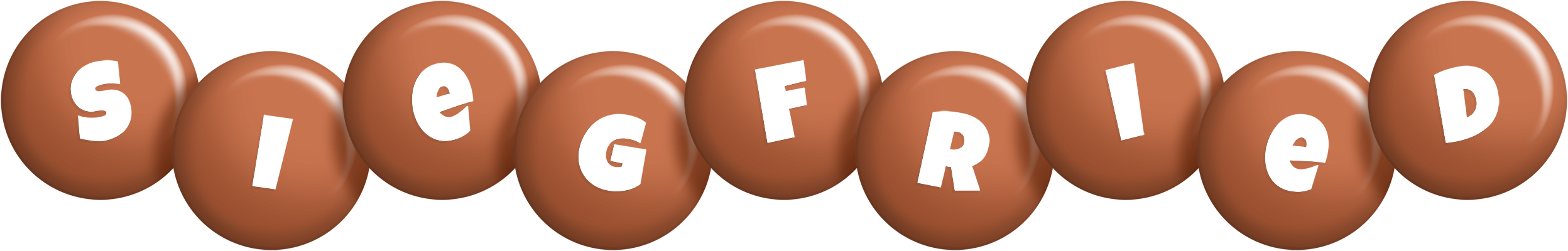 Siegfried candy-brown logo