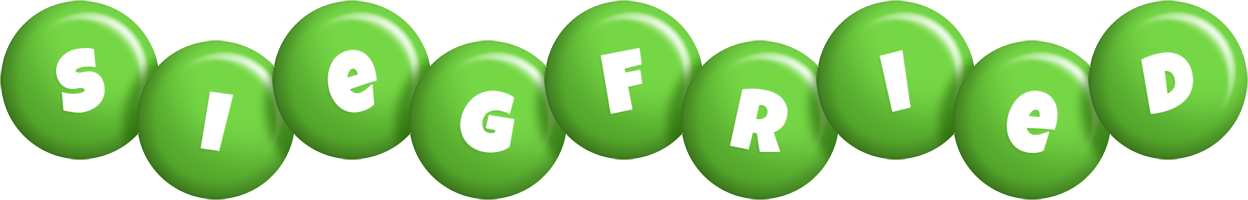 Siegfried candy-green logo